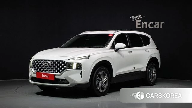 Hyundai The New Santa Fe 2021 Белый из Кореи