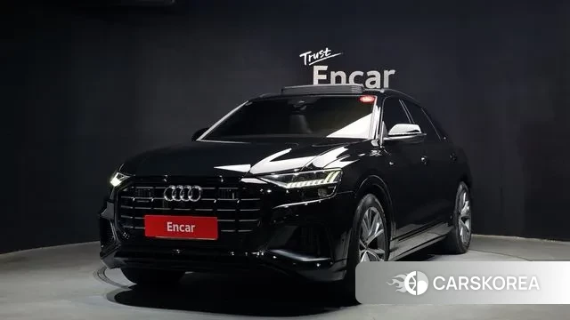 Audi Q8 (4M) 2022 Черный из Кореи