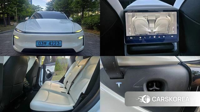 Tesla Model Y 2025 Белый из Кореи