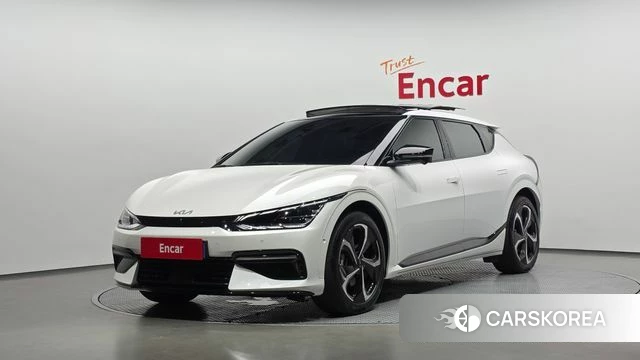 Kia EV6 2023 Белый из Кореи
