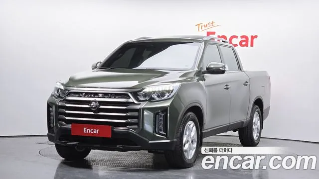 Ssangyong The New Rexton Sports Cannes 2022 Светло-зеленый из Кореи