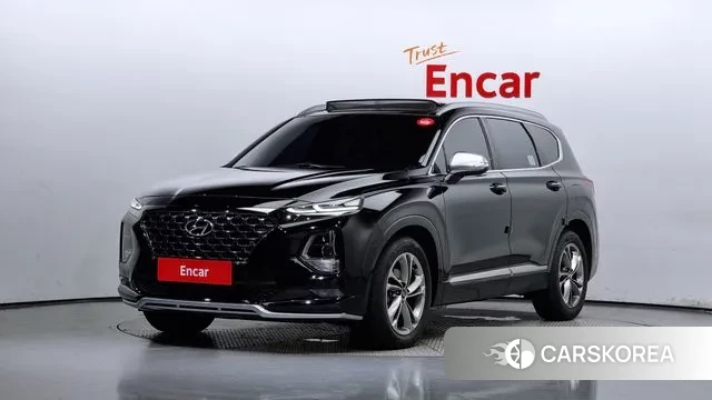Hyundai Santa Fe TM 2020 Черный из Кореи