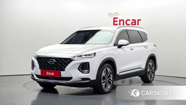 Hyundai Santa Fe TM 2019 Белый из Кореи