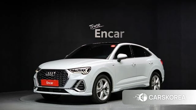 Audi Q3 (F3) 2023 Белый из Кореи
