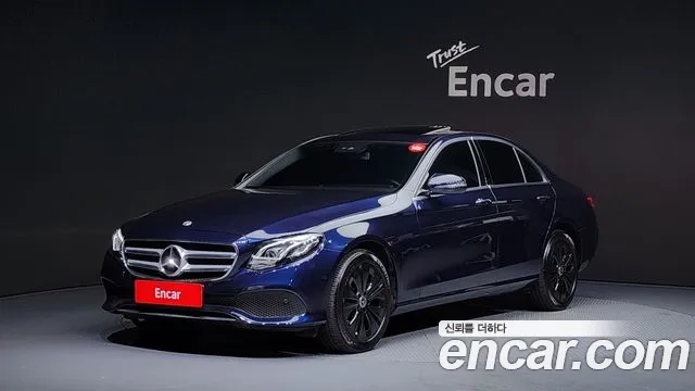 Mercedes-Benz E-Class W213 2020 Синий из Кореи