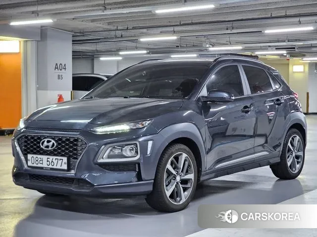 Hyundai Kona 2019 Серый из Кореи