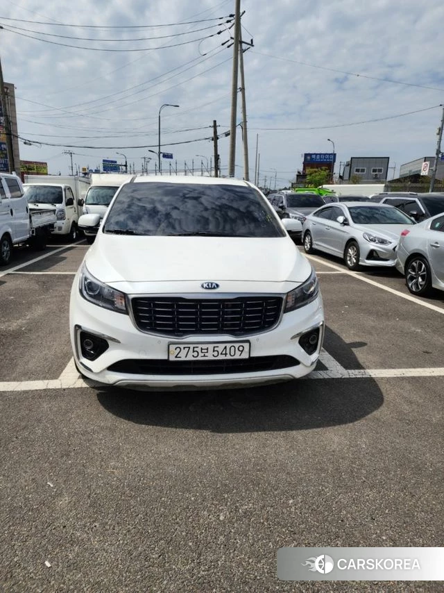 Kia The New Carnival 2019 Белый из Кореи