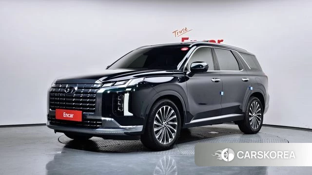 Hyundai The New Palisade 2023 Темно-зеленый из Кореи