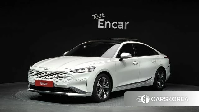 Kia K8 2021 Белый из Кореи