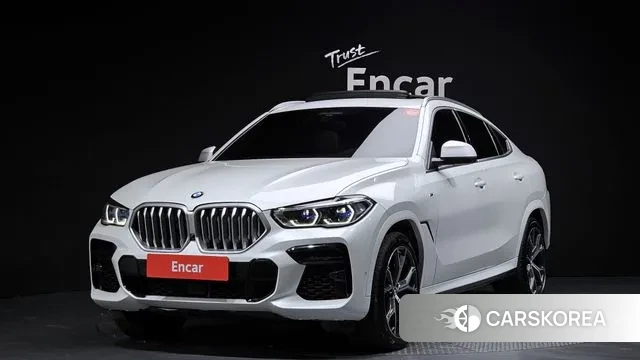 BMW X6 (G06) 2023 Белый из Кореи