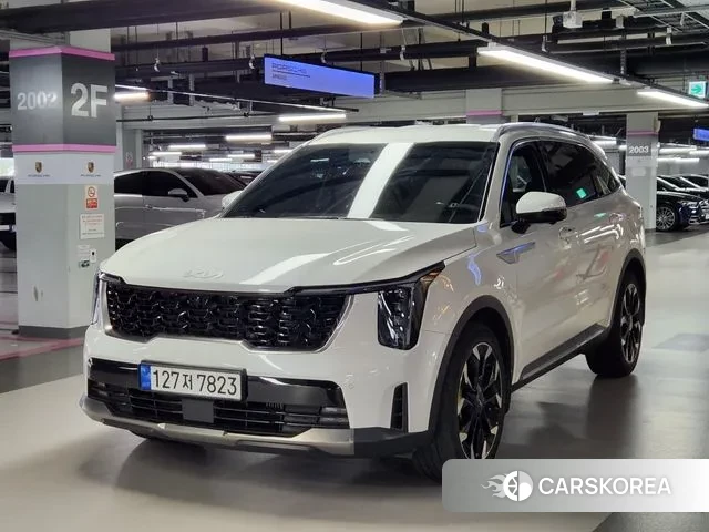 Kia The New Sorento 4th Generation 2023 Белый из Кореи