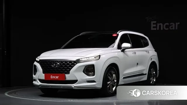 Hyundai Santa Fe TM 2018 Белый из Кореи