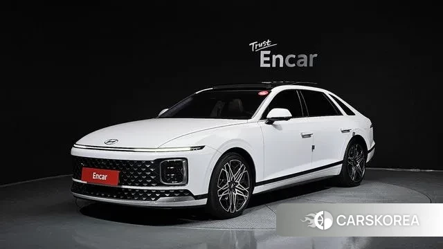 Hyundai Grandeur Hybrid (GN7) 2023 Белый из Кореи