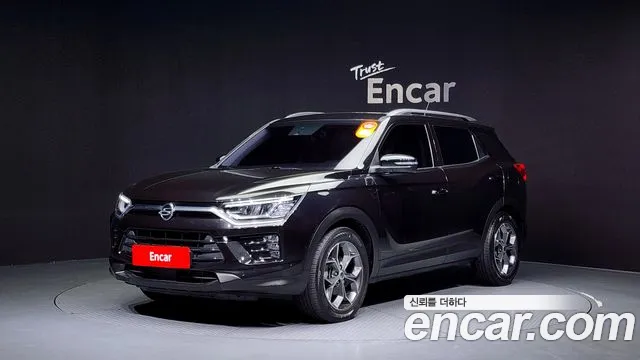 Ssangyong Beautiful Korando 2019 Черный из Кореи