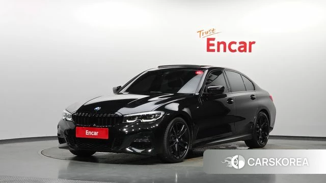 BMW 3 Series (G20) 2021 Черный из Кореи