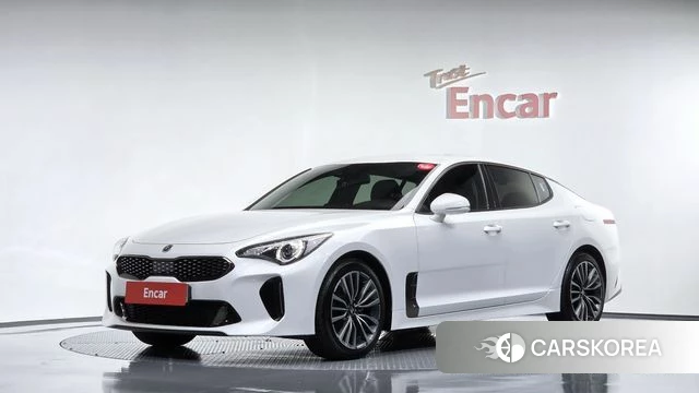 Kia Stinger 2018 Белый из Кореи