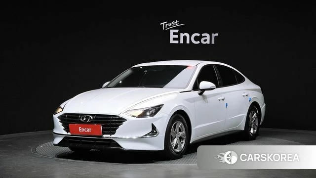 Hyundai Sonata (DN8) 2019 Белый из Кореи