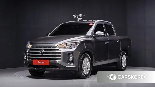 Ssangyong The New Rexton Sport 2022 Серый из Кореи