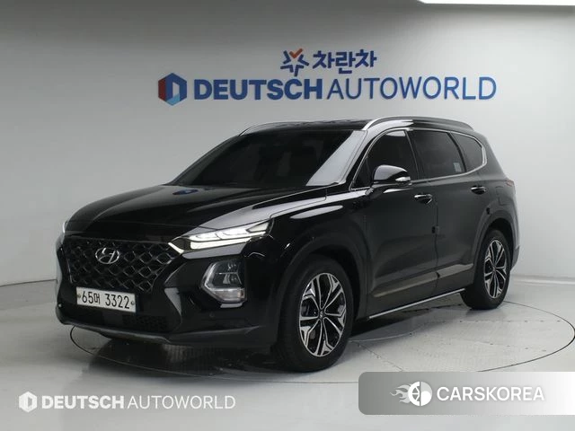 Hyundai Santa Fe TM 2018 Черный из Кореи