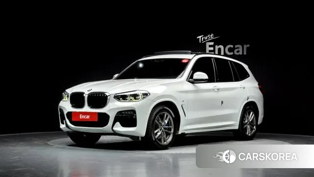 BMW X3 (G01) 2021 Белый из Кореи