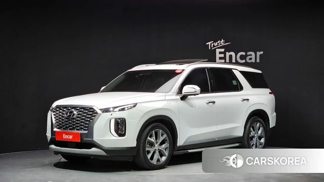 Hyundai Palisade 2021 Белый из Кореи