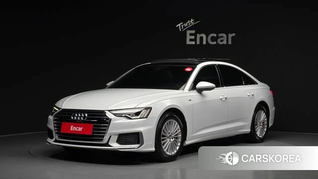 Audi A6 (C8) 2020 Белый из Кореи