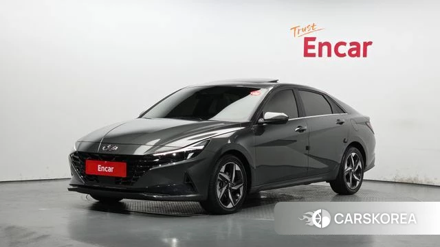 Hyundai Avante (CN7) 2022 Серый из Кореи