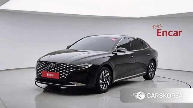Hyundai The New Grandeur IG Hybrid 2021 Черный из Кореи