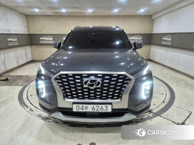 Hyundai Palisade 2019 Небесно-голубой из Кореи