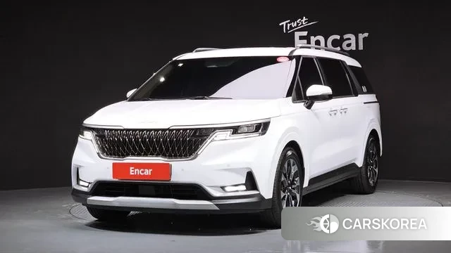 Kia Carnival 4th generation 2021 Белый из Кореи