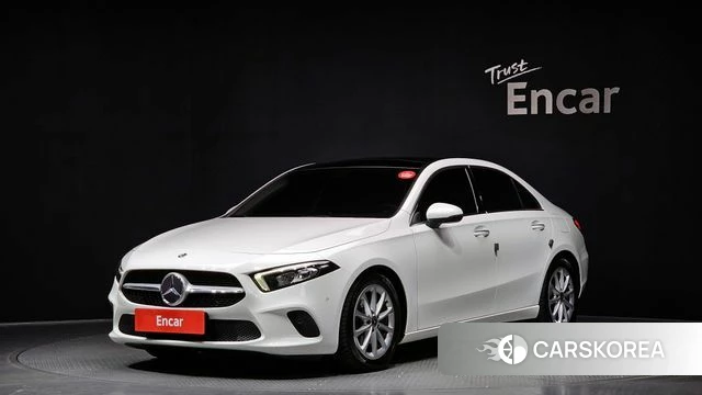 Mercedes-Benz A-Class W177 2020 Белый из Кореи