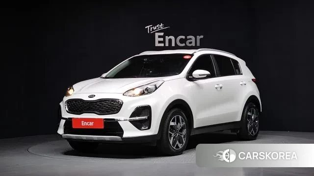 Kia Sportage The Bold 2021 Белый из Кореи