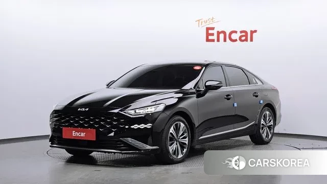 Kia K8 Hybrid 2021 Черный из Кореи