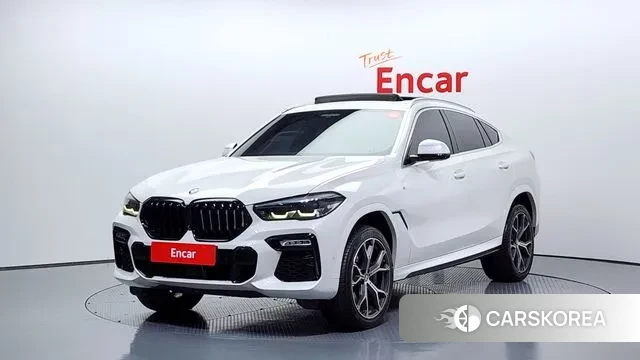 BMW X6 (G06) 2020 Белый из Кореи