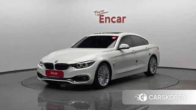 BMW 4 Series (F32) 2018 Белый из Кореи