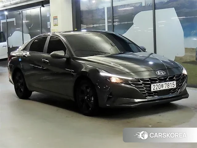 Hyundai Avante Hybrid (CN7) 2023 Серый из Кореи