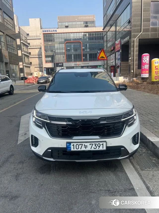 Kia The New Seltos 2023 Белый из Кореи