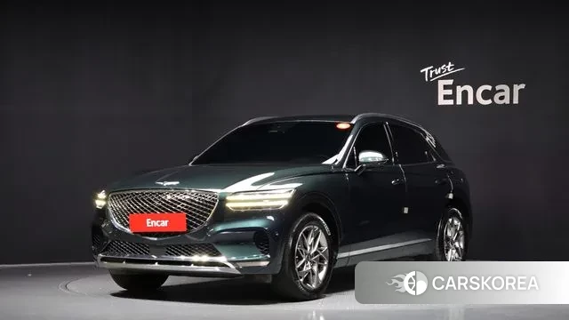 Genesis GV70 2023 Темно-зеленый из Кореи