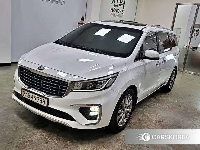 Kia The New Carnival 2020 Белый из Кореи