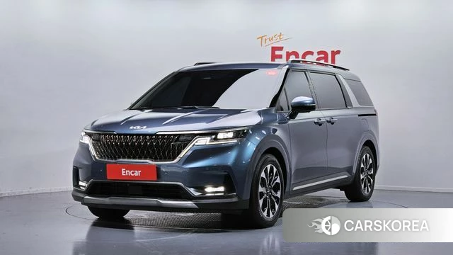 Kia Carnival 4th generation 2022 Цвет галактики из Кореи