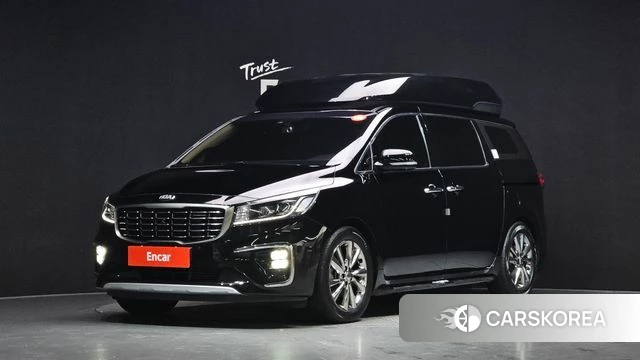 Kia The New Carnival 2019 Черный из Кореи