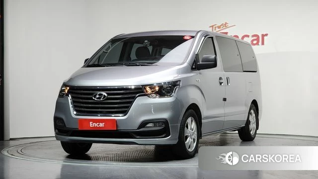 Hyundai The New Grand Starex 2018 Серебристо-серый из Кореи