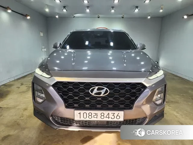 Hyundai Santa Fe TM 2018 Серый из Кореи