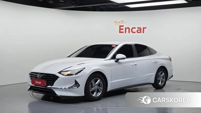 Hyundai Sonata (DN8) 2019 Белый из Кореи