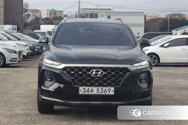 Hyundai Santa Fe TM 2018 Черный из Кореи