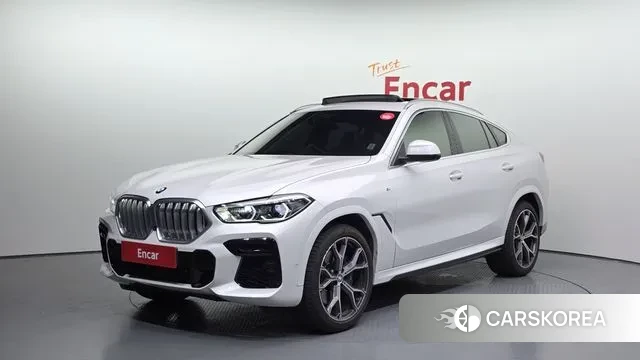 BMW X6 (G06) 2022 Белый из Кореи