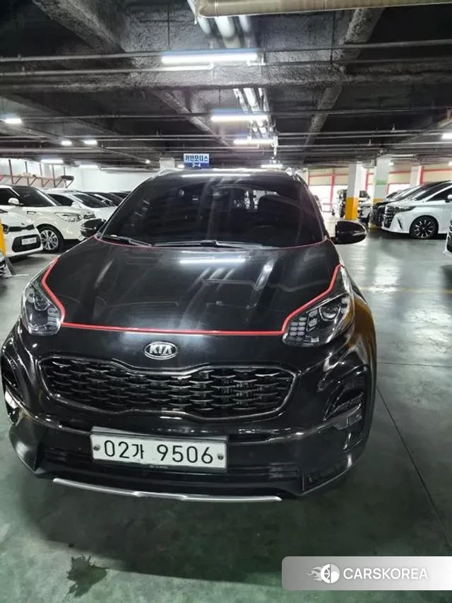 Kia Sportage The Bold 2019 Черный из Кореи