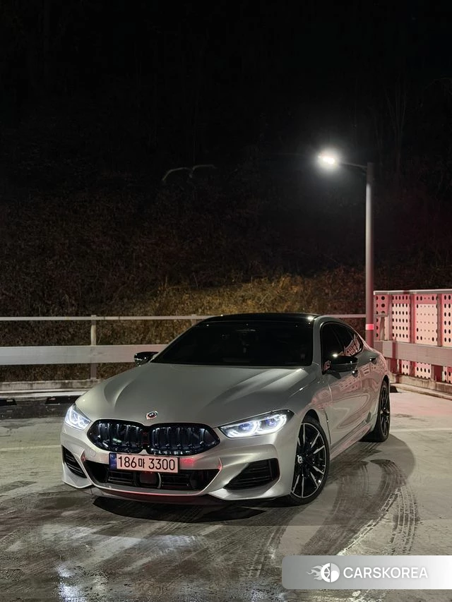 BMW 8 Series (G15) 2023 Черный из Кореи