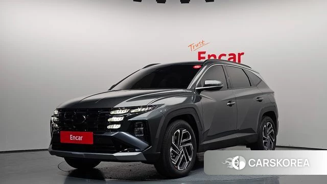 Hyundai The New Tucson Hybrid (NX4) 2025 Темно-зеленый из Кореи