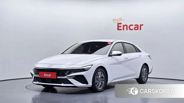 Hyundai The New Avante (CN7) 2025 Белый из Кореи